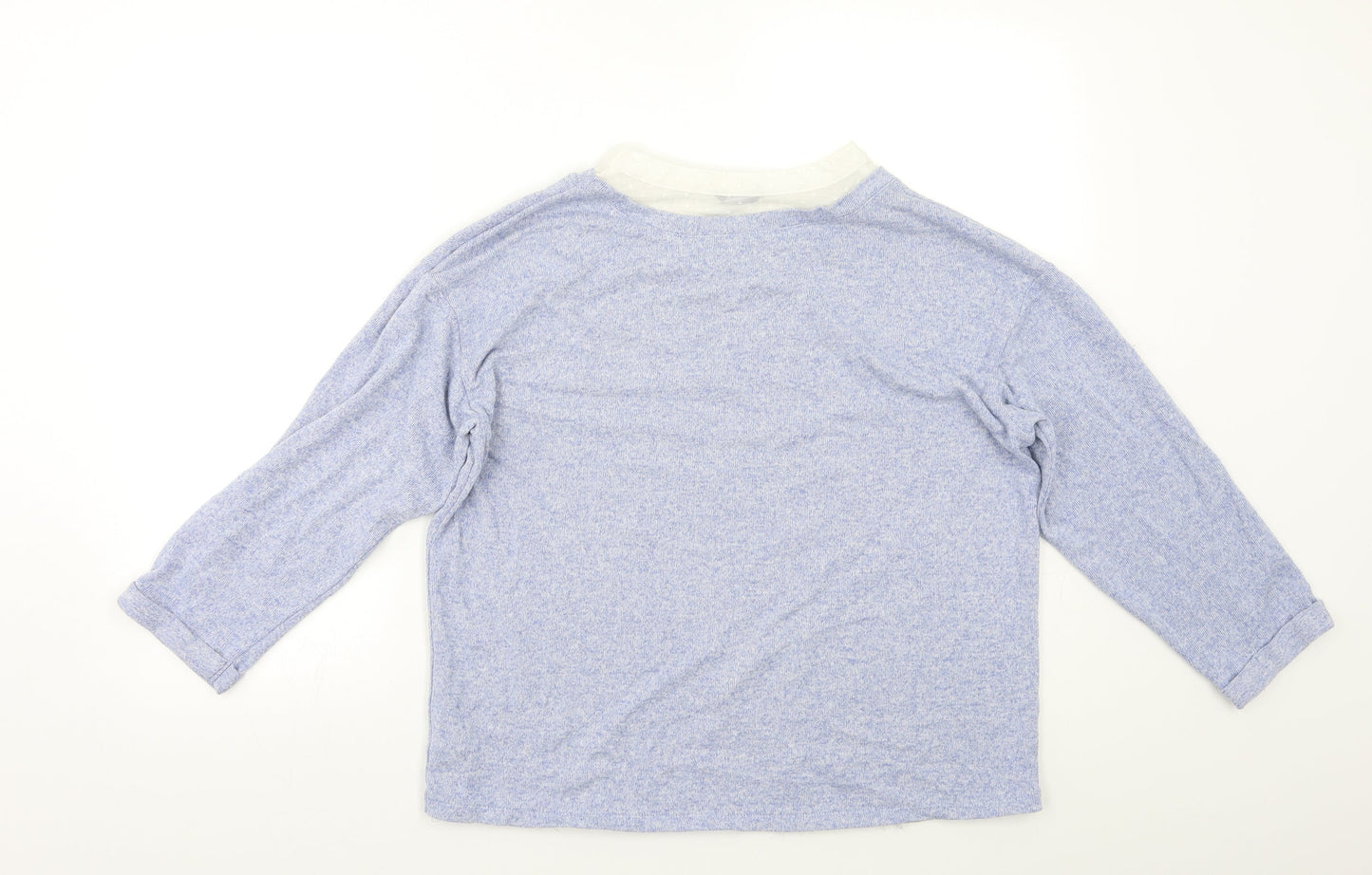 M&Co Womens Blue   Pullover Jumper Size 12