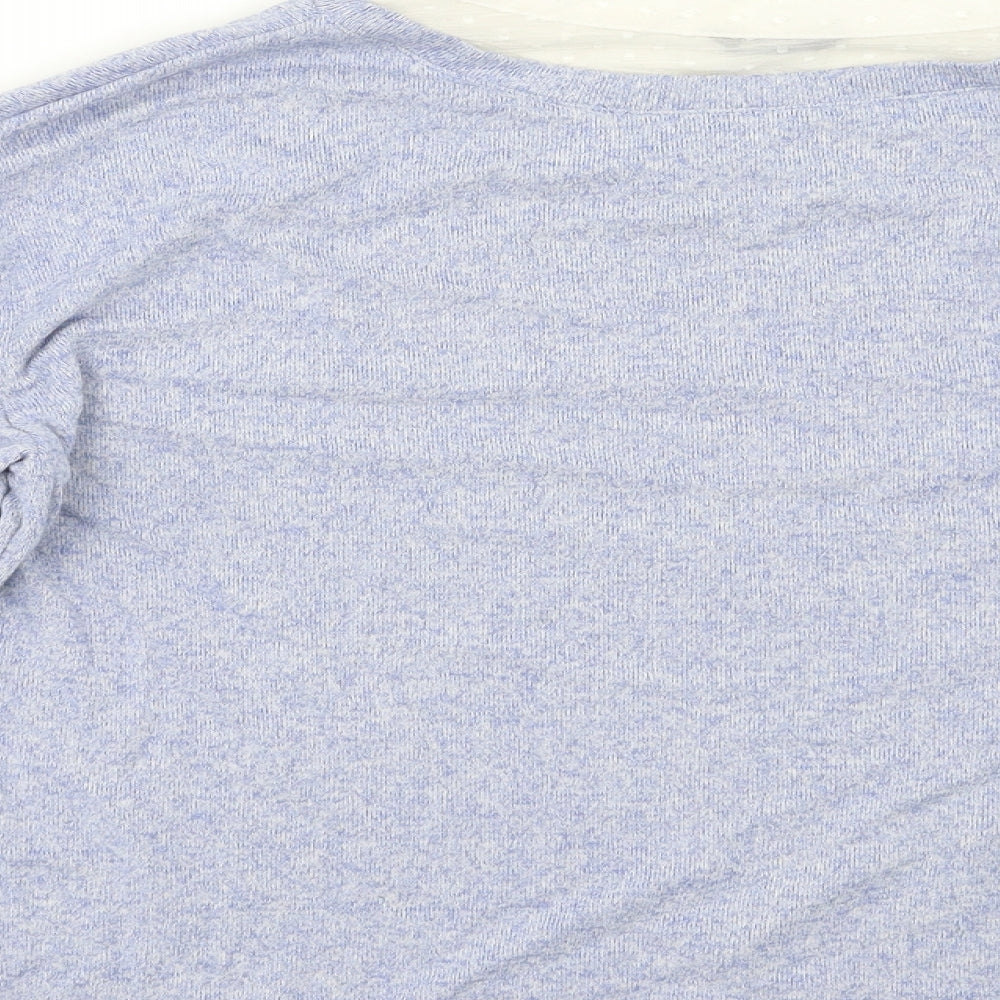 M&Co Womens Blue   Pullover Jumper Size 12