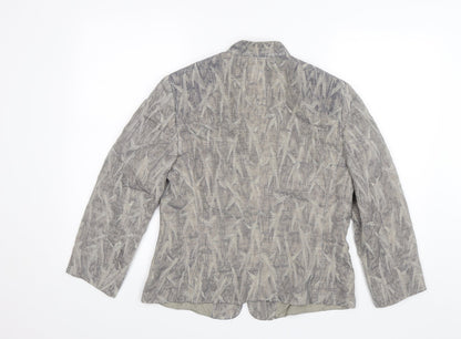 Mani Womens Grey   Jacket  Size 10