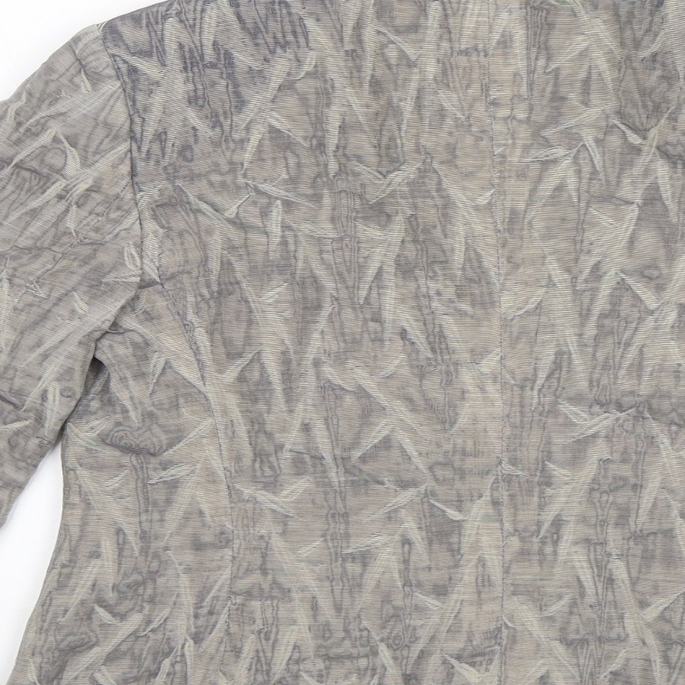 Mani Womens Grey   Jacket  Size 10