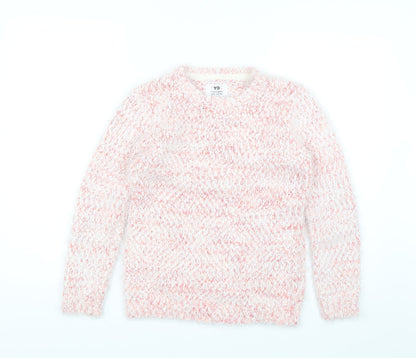 YD Girls Pink   Pullover Jumper Size 11-12 Years