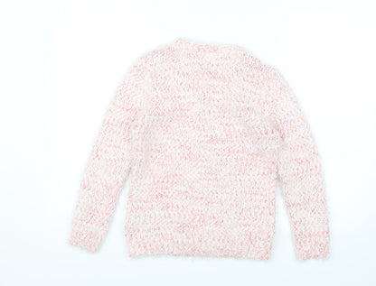 YD Girls Pink   Pullover Jumper Size 11-12 Years