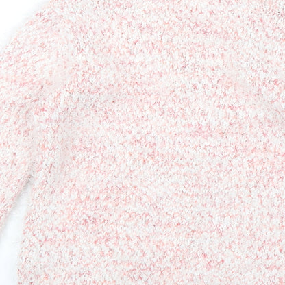 YD Girls Pink   Pullover Jumper Size 11-12 Years