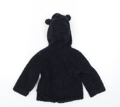 George Baby Blue   Full Zip Jumper Size 12-18 Months  - Tiger