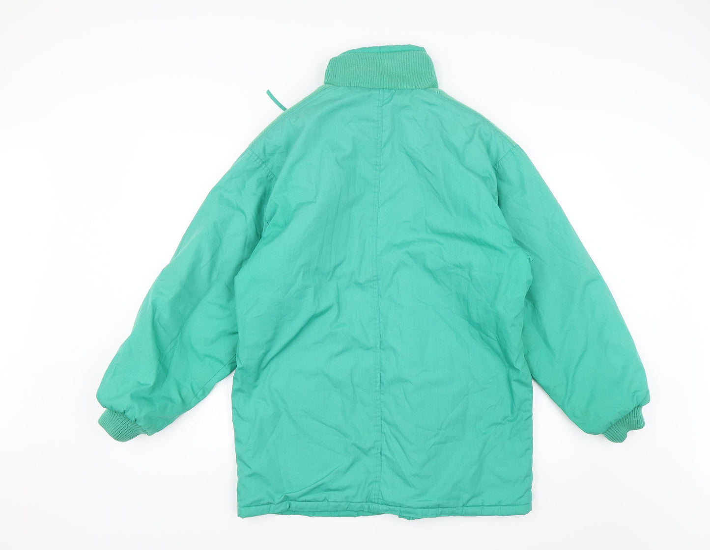 Womens UK Size 12 Sensations Green Anorak Coat