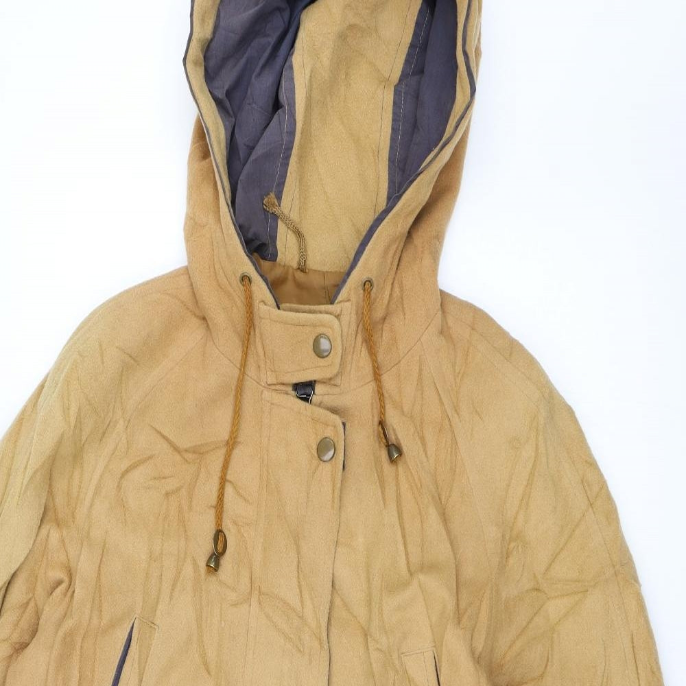 Marc Andy Womens Brown   Parka Jacket Size 12