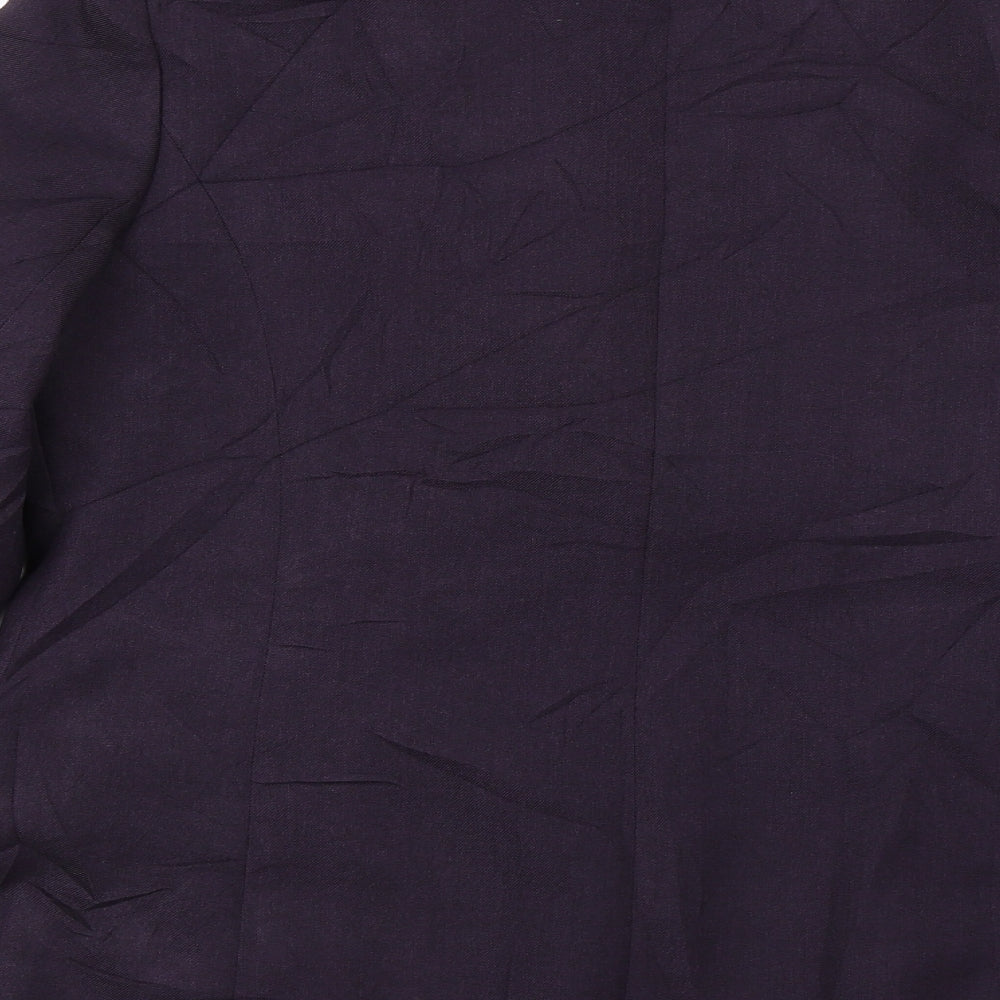 Debenhams Womens Purple   Jacket Blazer Size 14