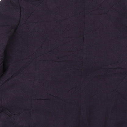 Debenhams Womens Purple   Jacket Blazer Size 14