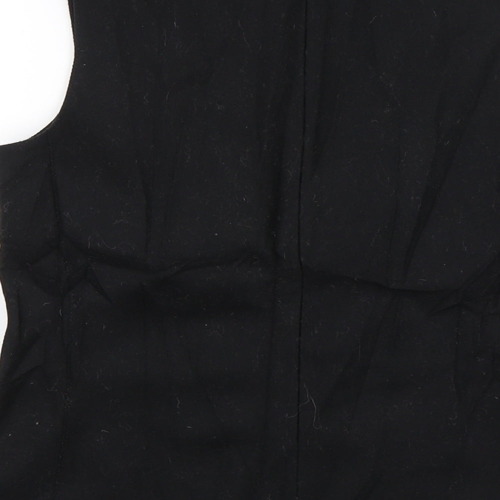 Womens UK Size 8 Marks and Spencer Black Basic Blouse
