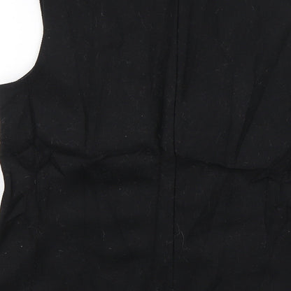 Womens UK Size 8 Marks and Spencer Black Basic Blouse