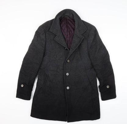 Heilan Home Womens Grey   Pea Coat Jacket Size 48