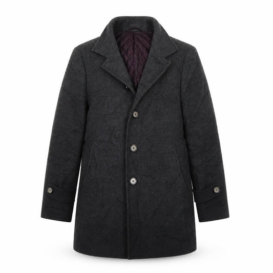 Heilan Home Womens Grey   Pea Coat Jacket Size 48