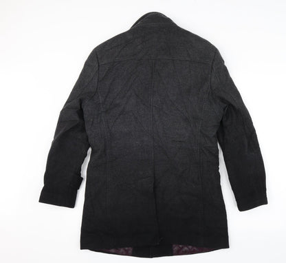 Heilan Home Womens Grey   Pea Coat Jacket Size 48