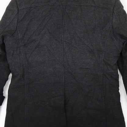 Heilan Home Womens Grey   Pea Coat Jacket Size 48