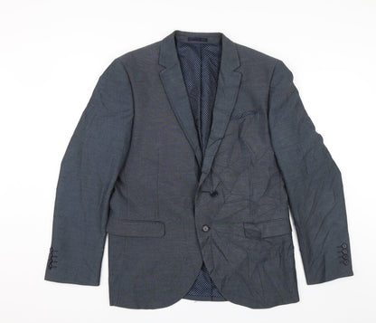 Mens UK Size 42 NEXT Regular Blue Suit Jacket