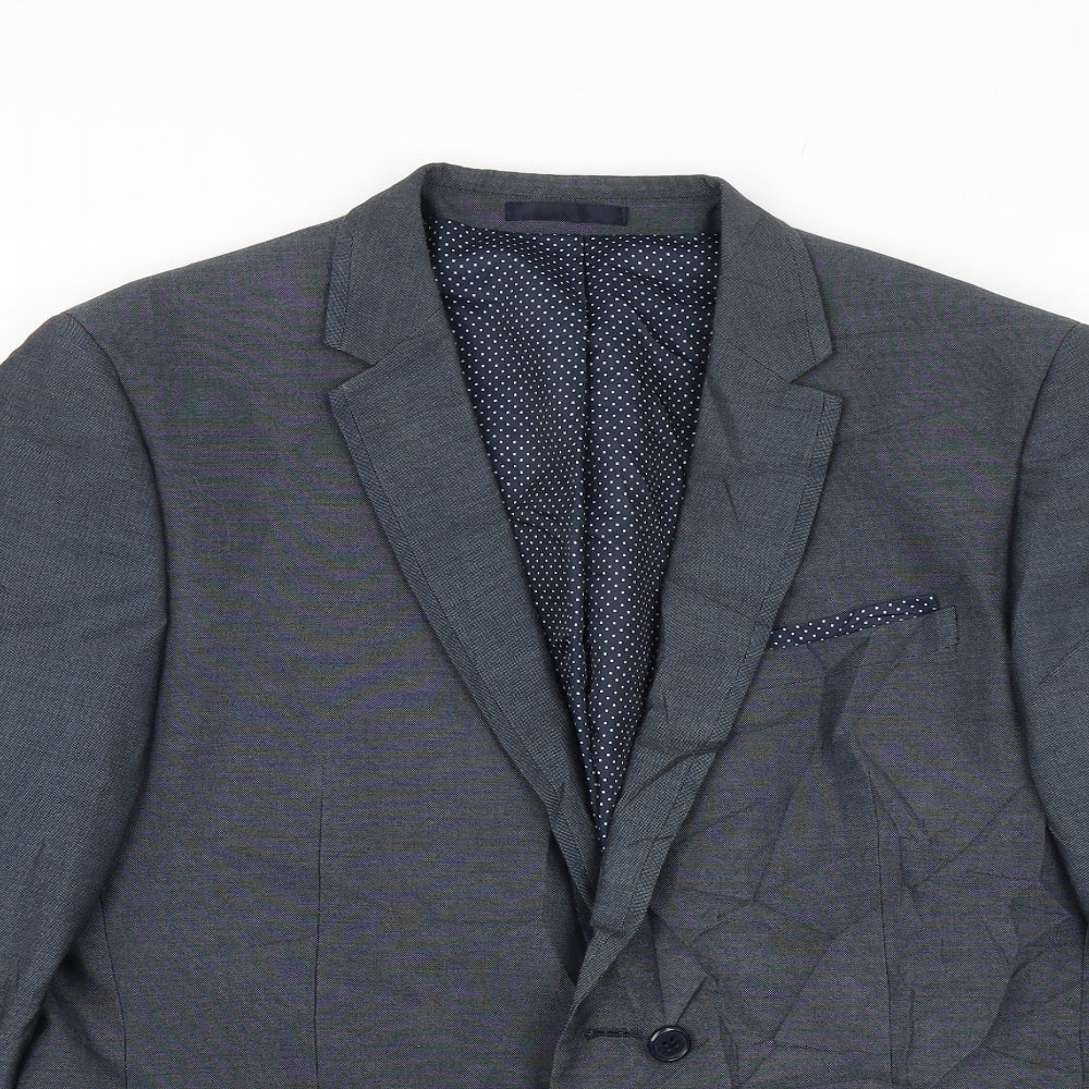 Mens UK Size 42 NEXT Regular Blue Suit Jacket