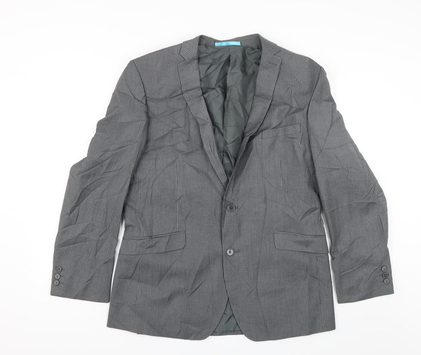 Mens UK Size 42 Burton Regular Grey Suit Jacket