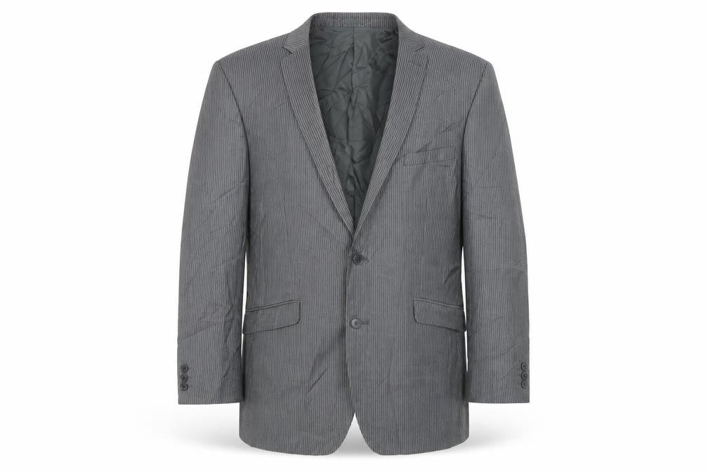 Mens UK Size 42 Burton Regular Grey Suit Jacket