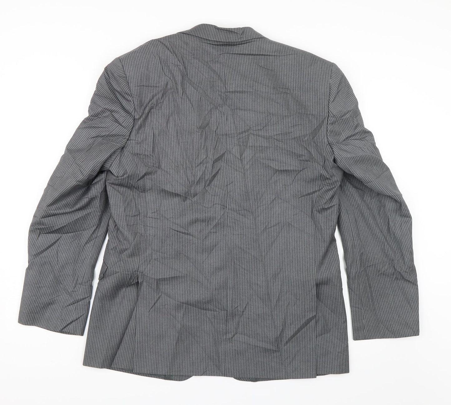 Mens UK Size 42 Burton Regular Grey Suit Jacket