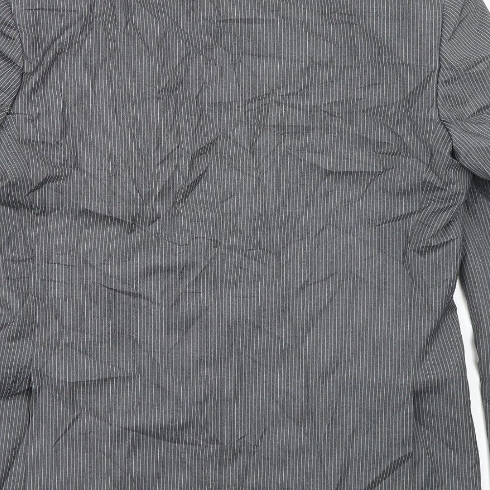 Mens UK Size 42 Burton Regular Grey Suit Jacket