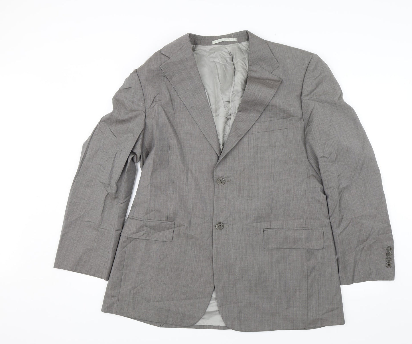 Mens UK Size 42 Marks and Spencer Regular Grey Suit Jacket