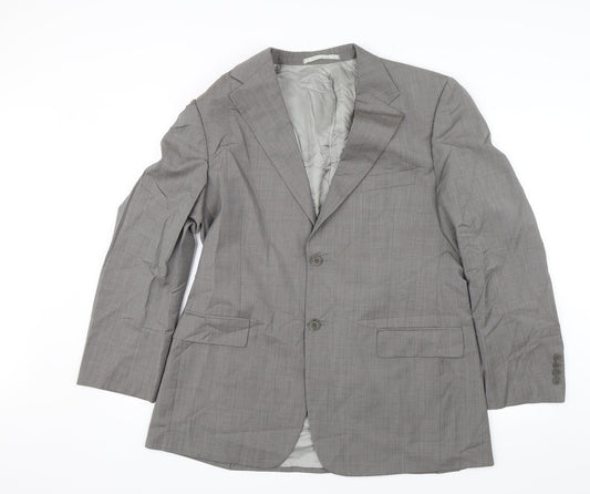Mens UK Size 42 Marks and Spencer Regular Grey Suit Jacket