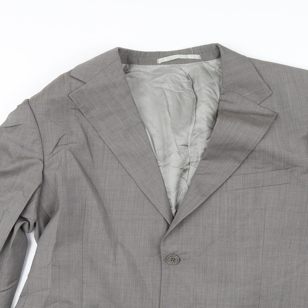 Mens UK Size 42 Marks and Spencer Regular Grey Suit Jacket