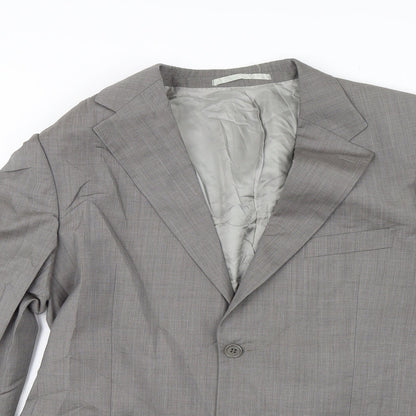 Mens UK Size 42 Marks and Spencer Regular Grey Suit Jacket