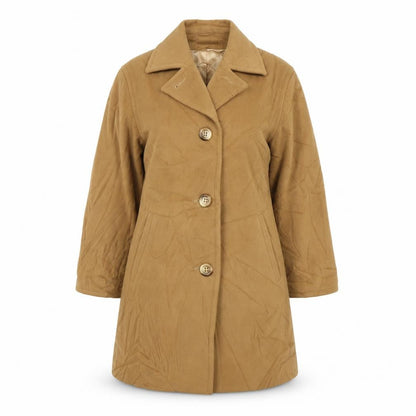 LAS London Womens Brown   Overcoat Jacket Size 8