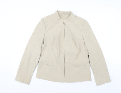 EWM Womens Beige   Jacket  Size 12