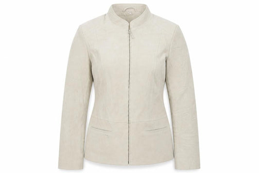 EWM Womens Beige   Jacket  Size 12