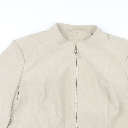 EWM Womens Beige   Jacket  Size 12