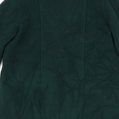 Womens UK Size 10 Berkertex Green Overcoat