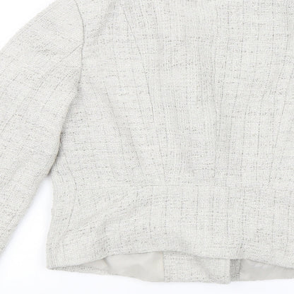 Womens UK Size 6 H&M Grey Jacket