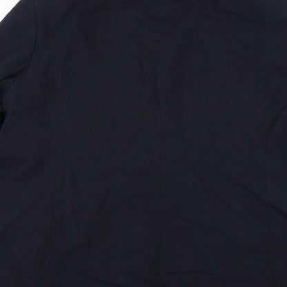 Canada Womens Blue   Overcoat Jacket Size 18