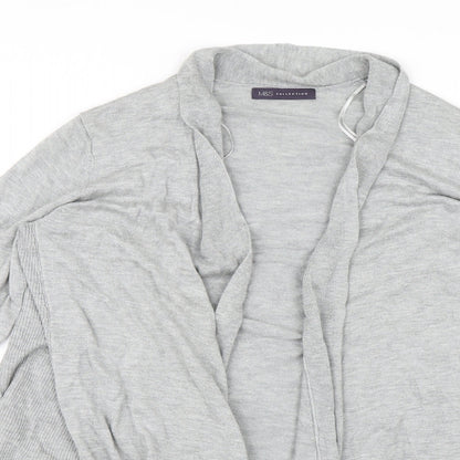 M&S Womens Grey   Cardigan Jumper Size M