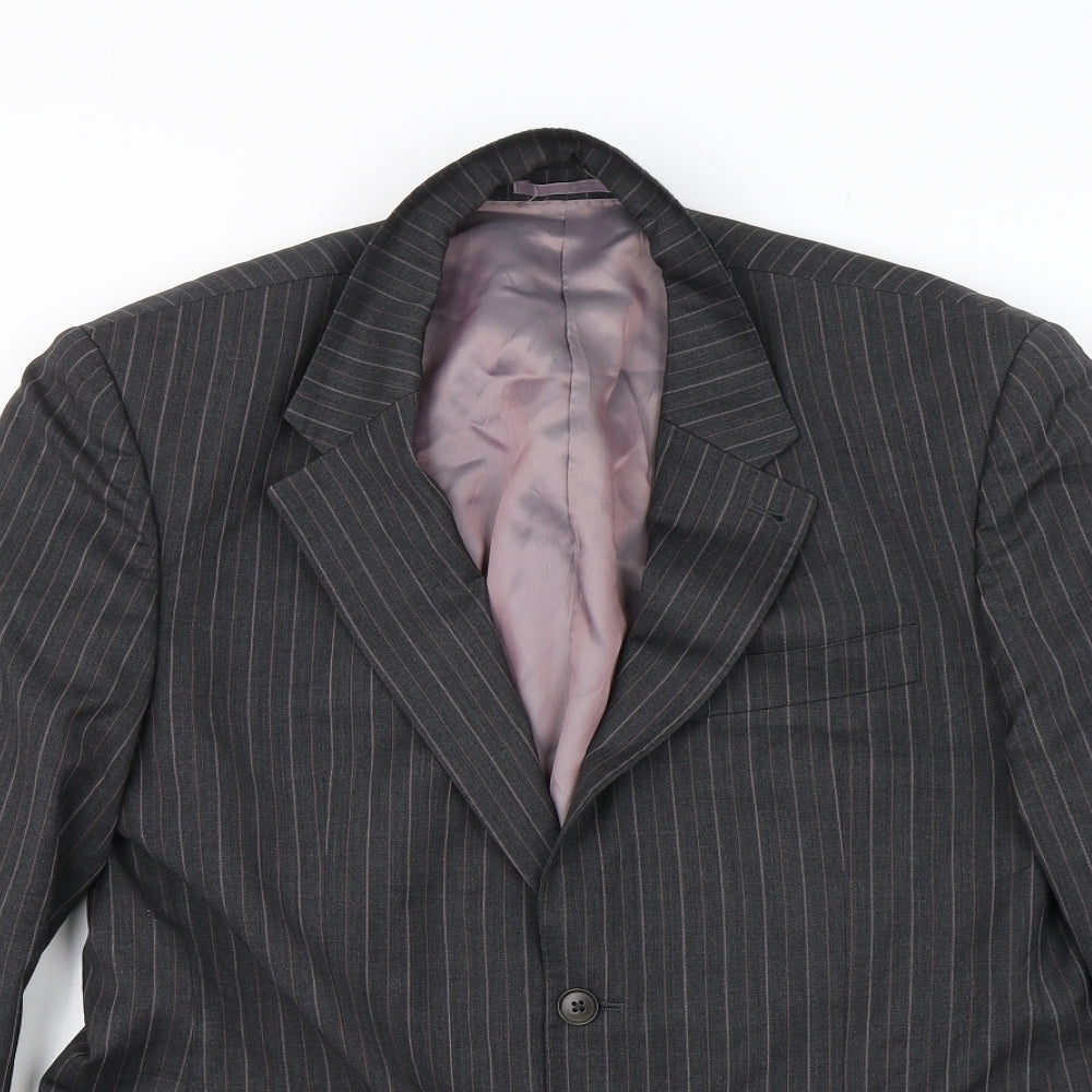 Mens UK Size 42 NEXT Regular Grey Suit Jacket