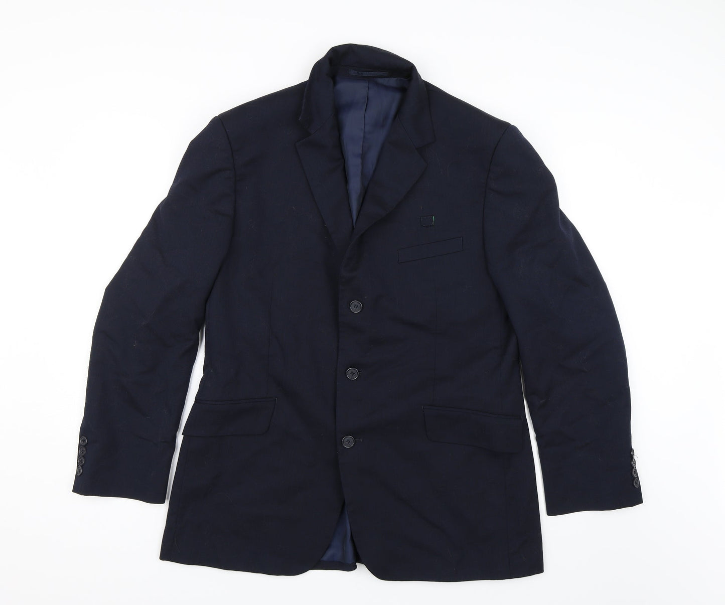 Mens UK Size 42 Preworn Regular Blue Suit Jacket