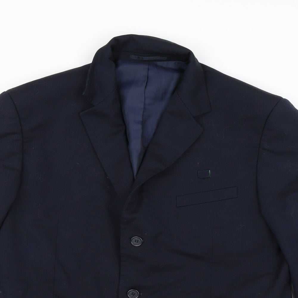 Mens UK Size 42 Preworn Regular Blue Suit Jacket