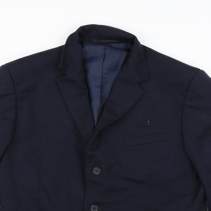Mens UK Size 42 Preworn Regular Blue Suit Jacket