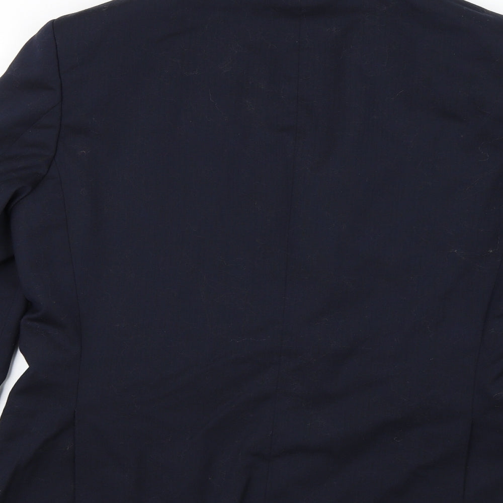 Mens UK Size 42 Preworn Regular Blue Suit Jacket