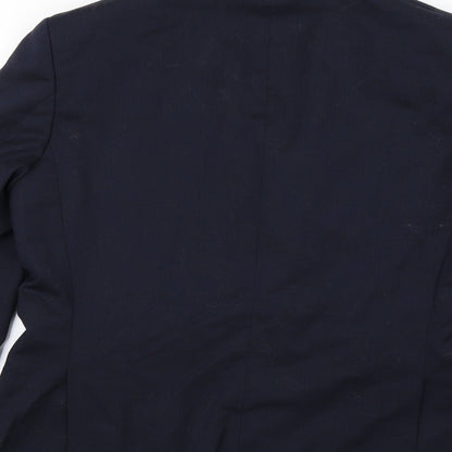 Mens UK Size 42 Preworn Regular Blue Suit Jacket