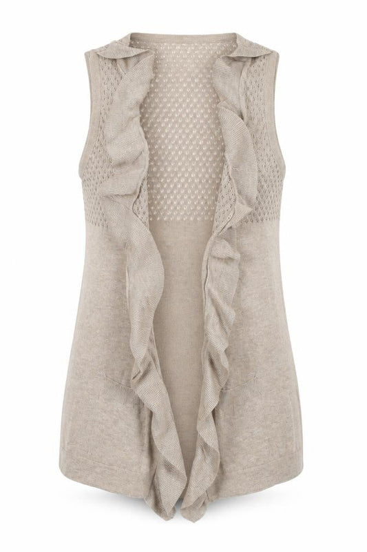 New Look Womens Beige   Shrug Jumper Size 12