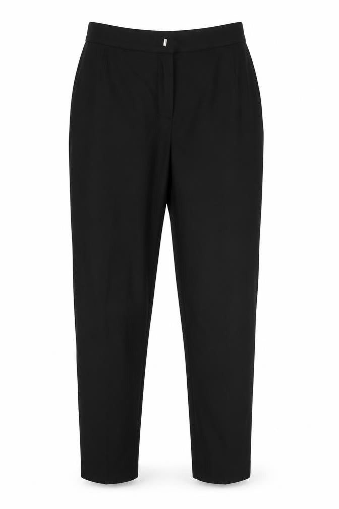 PRETTYLITTLETHING Womens Black   Trousers  Size 8 L27.5 in