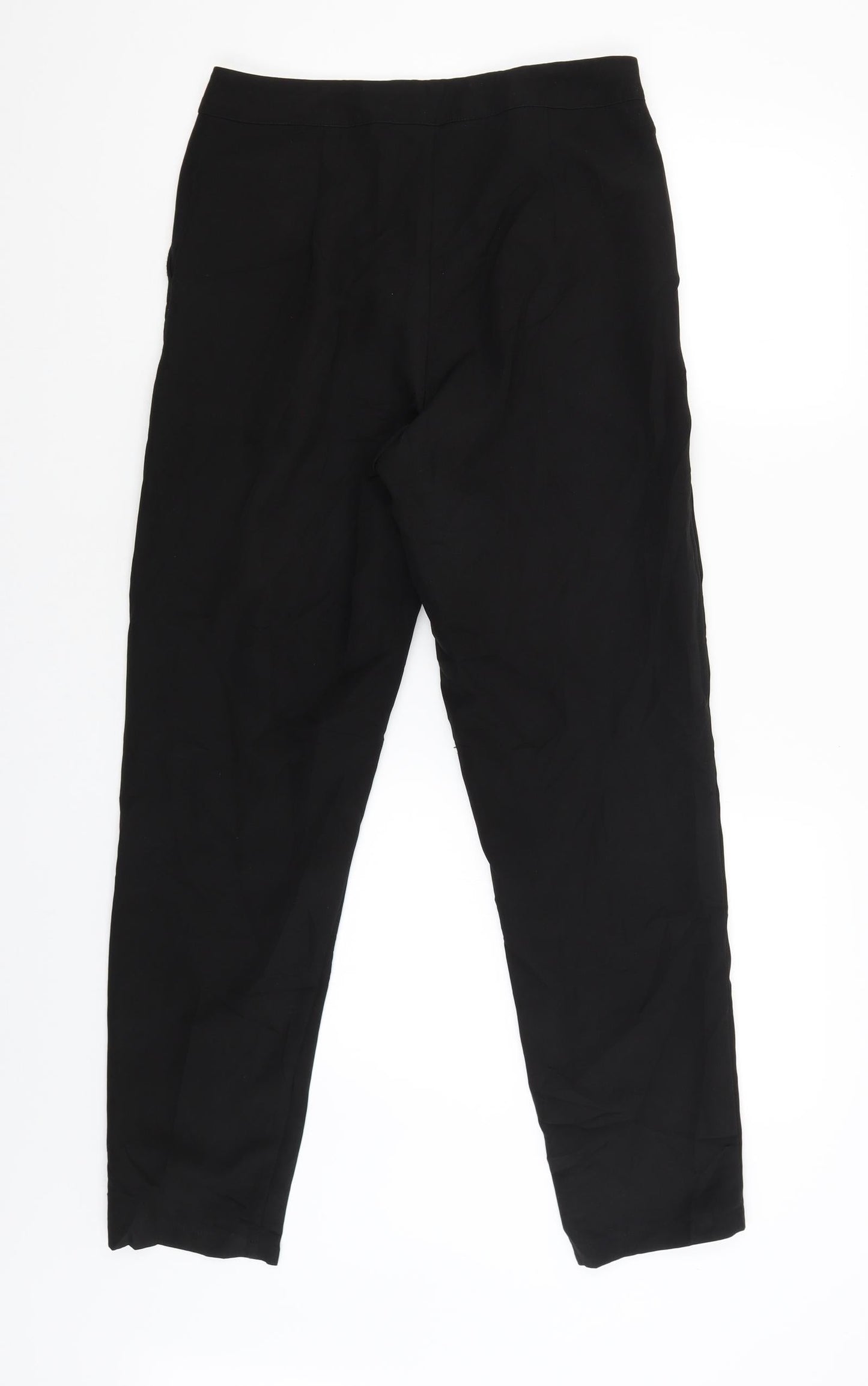 PRETTY LITTLE THING Womens Black   Trousers  Size 8 L27.5 in
