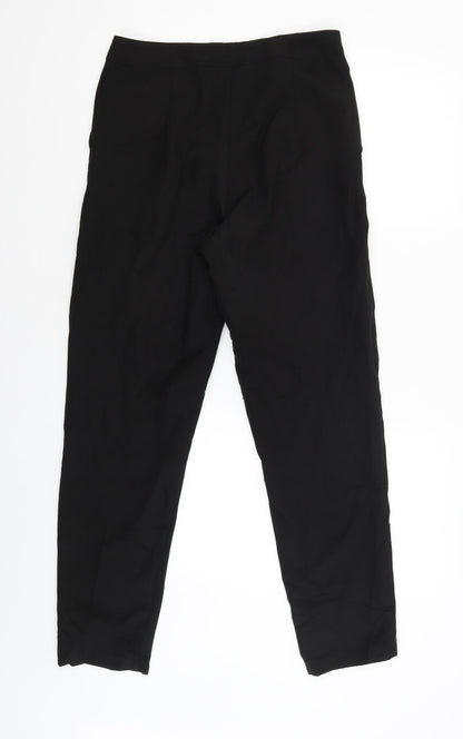 PRETTY LITTLE THING Womens Black   Trousers  Size 8 L27.5 in