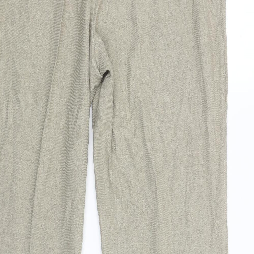 Womens UK Size 16 Klass Regular Fit Jegging Beige Trousers