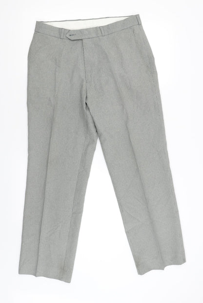 Womens UK Size 32 Essentials Regular Fit Jegging Green Trousers