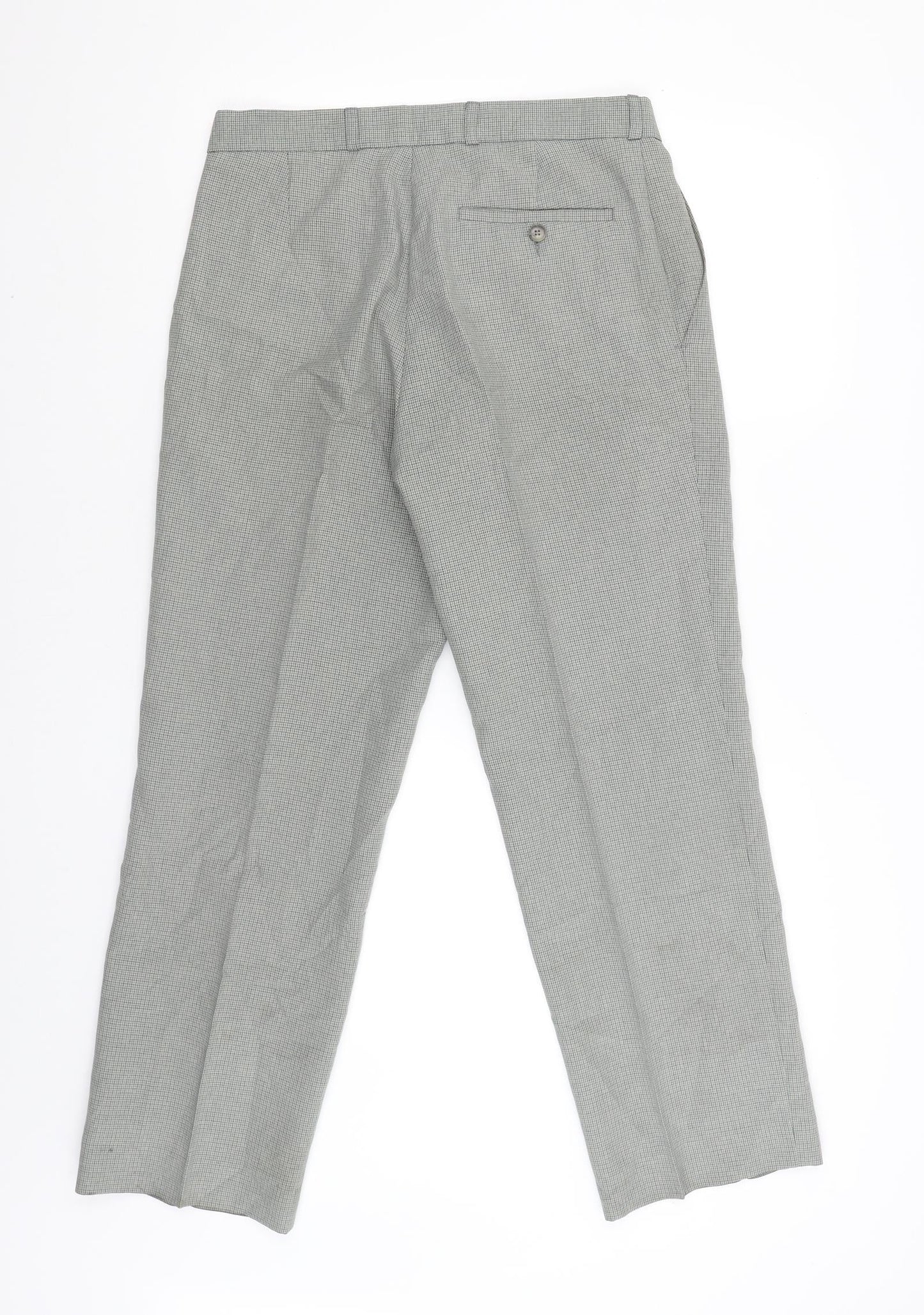 Womens UK Size 32 Essentials Regular Fit Jegging Green Trousers