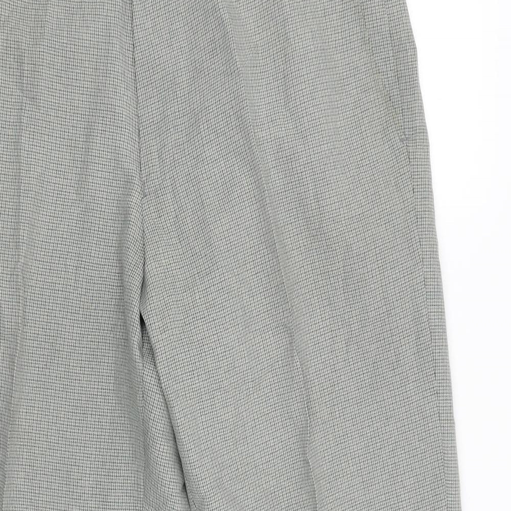 Womens UK Size 32 Essentials Regular Fit Jegging Green Trousers